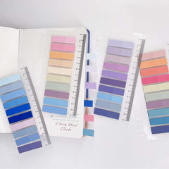 Sticky Index Tabs For Books Page Markers Transparent Sticky Notes Colorful | 5 Packs - 1000 Pcs