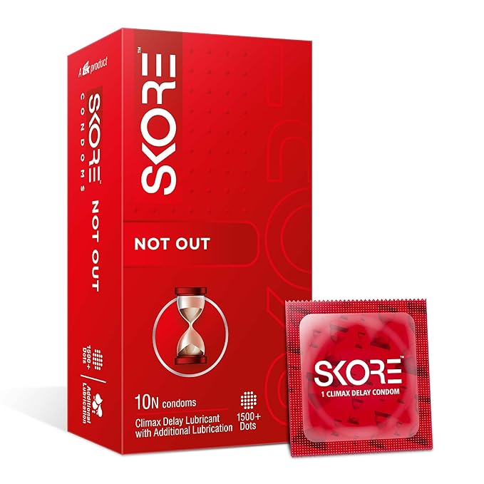 Skore Notout Condom Pack Of 10&skore Ring