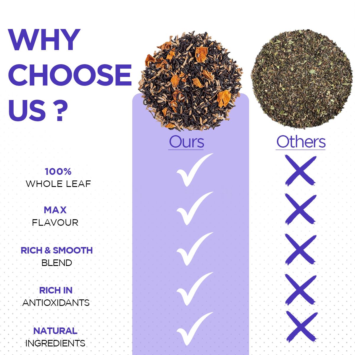 Chayam Sweet Lavender Vanilla Tea - Pack Of 2 X 20 Pyramid Tea Bags | Blended With Lavender, Roasted Chicory, Vanilla & Rose Petals - Make Iced Or Hot Tea | Low Caffeine, Gluten Free, No Added Sugar