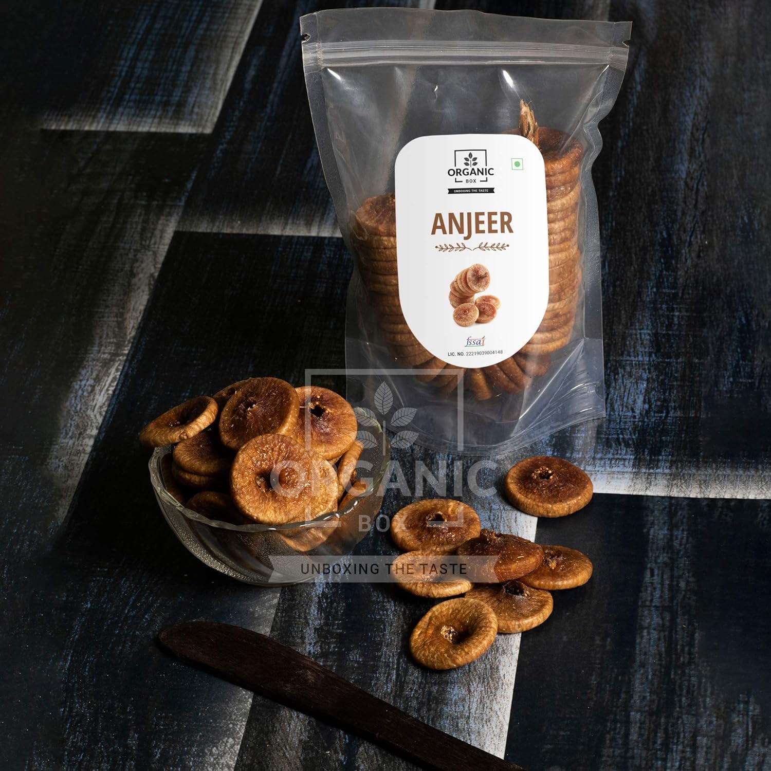100% Natural Afghani Anjeer Figs By Organic Box 1kg, | Afghanistan Dry Anjir (Dried Figs) Dry Fruits Pack | Body Mass Loss Good For Physical Health | 35.2 Ounce