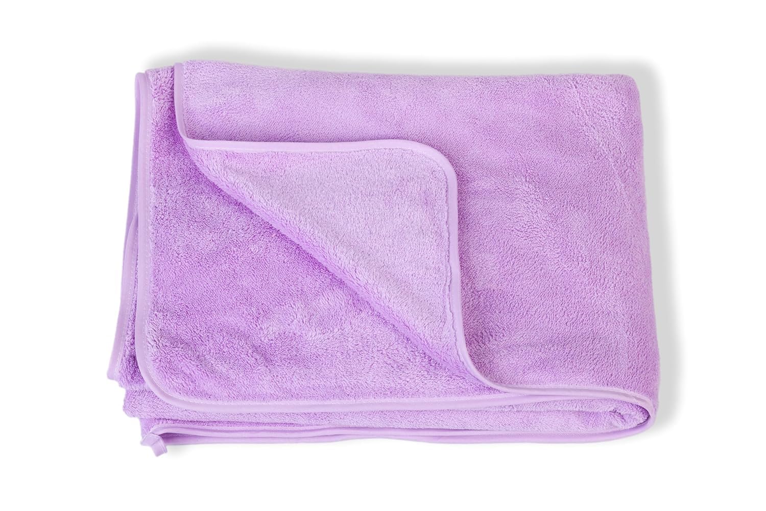Sellsworld Microfiber Bath Towels | Extra Soft Plush & Quick Dry High Absorbency With Large Size Towels For Bathing (Purple)