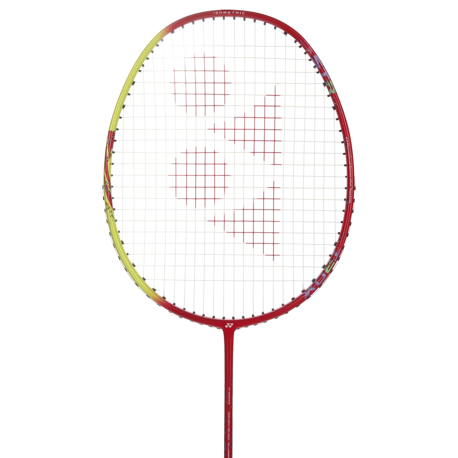 Yonex ASTROX 02 ABILITY Carbon Graphite Badminton Racquet, G4 4U Colour - Red, Grip Size - 3 1/4 Inches