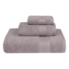 Trident Soft Comfort Air Rich Bath Towels 500 Gsm | 100% Cotton Towel, Super Soft, Highly Absorbent 3 Pieces (Charcoal)