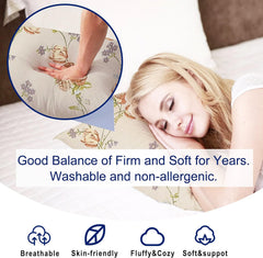 Microfiber Square Pillow Cushion For Sofa & Bed, Brown Rose - 24 X 24 Inch | Soft, For Comfort & Back Support | Breathable, Premium Cotton Cushion Cover With Zip, Hypoallergenic - Set Of 3