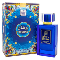 Naseem Burhan Aqua Perfume 80ml 2.7 Fl.oz. Alcohol Free | Long Lasting Unisex Fragrance