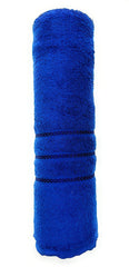 Bombay Dyeing Flora Small Size Bath Towel 500 Gsm - Royal Blue