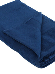 Bianca Ultra Soft Zero Twist 100% Cotton Bath Towel 500 Gsm | Super Absorbent, Fluffy Aerocore Organic Technology (Navy Blue)