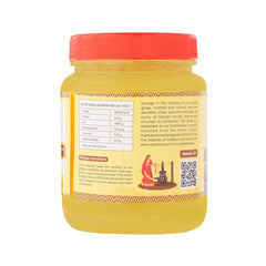 100% Natural Cow Ghee By Krisa Organic | Rich In Nutrients & Vitamins A, D Healthy Pure Desi Ghee Good For Bakes Cookies | (1 Litre) 33.8 Ounce | Jar Pack