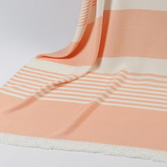 Velve 100% Bamboo Bath Towel 270 Gsm | 2x Softer & Absorbent Than Cotton Towels | Skin Friendly With Non-Toxic Colors (Peach)