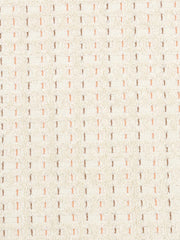 Homefresh Decorative Cotton Bath Towel 500 Gsm | Geometric Pattern Brown & White (Odyssey)
