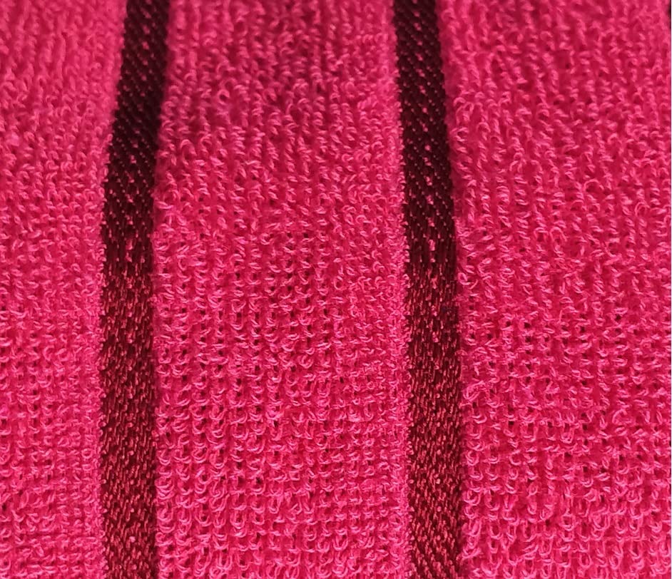 Pyaro Large Size Cotton Bath Towel 450 Gsm | Ultra Absorbent, Quick Drying & Super Soft Bathing Towel (Pink)