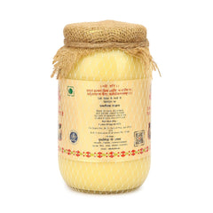 Pure Shudh Indian Desi Cow Bilona Ghee By Gavyratan | Made Using Traditional Bilona Method Pure Desi Ghee Good For Roti, Sabji | 3.5 Litre (500ml * 7) 118.3 Ounce | Jar Pack