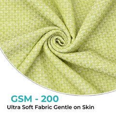 The Better Home Cotton Large Size Bath Towel 600 Gsm | Soft Towel For Men Women Anti-Odour High Absorbency Quick Dry Towel (Green) - 2 Pcs