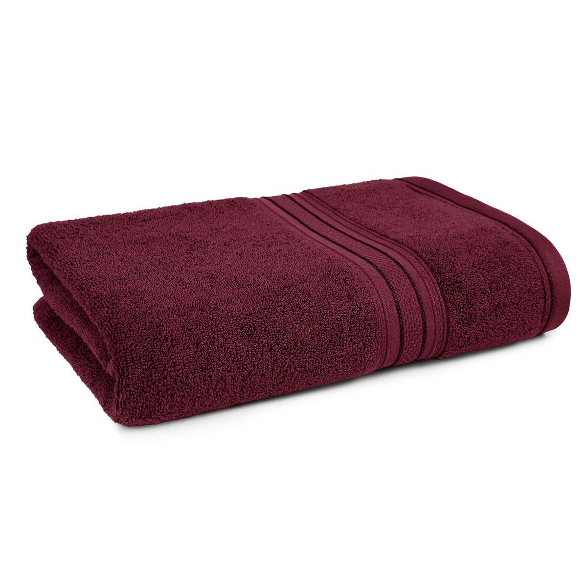 Mytrident Cotton Bath Towel 700 Gsm | For Men & Women Classic Towel 100% Cotton Bath Towel (Fig Wine)