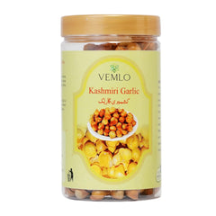 Vemlo Kashmiri Garlic Lehsun 100% Fresh & Natural Organic Single Clove Garlic, Snow Mountain Garlic, Allium Sativum, Cures Heart Disease & High Blood Pressure | 150gm 0.3lbs