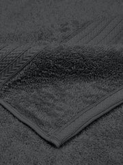 Bombay Dyeing Towel 100% Cotton Tulip Bath Turkish Towel 500 Gsm | Super Soft & Ultra Absorbent | Hand Washable & Machine Washable (Grey Charcoal)