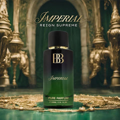 Bergamot Beaute Imperial Pure Parfum 100ml 3.4 Fl.oz. | 12+ Hrs Long Lasting Perfume For Men | Higher Concentration Than EDP