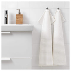 Ikea Vagsjon Hand Towel 250 Gsm | Soft & Highly Absorbent Hand Towel (White)