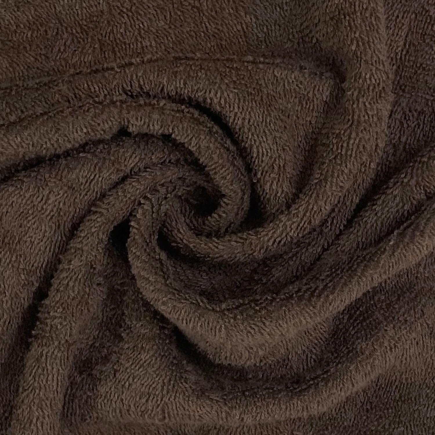 Welspun 100% Cotton Large Bath Towel 500 Gsm | Super Absorbent, Quick Dry, Ultra Soft Dobby Solid Design Bath Towels (Brown)