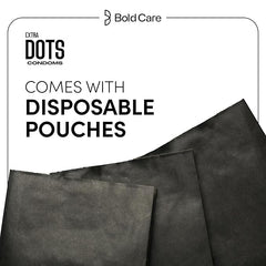 Bold Care 404 Extra Dots Condoms For Men - Elevate Pleasure With Every Touch - 30 (Pack Of 3)