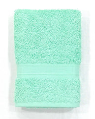 Bombay Dyeing Plain Santino 500 Gsm Cotton Hand Towel Set - Sea Green (2 Piece)