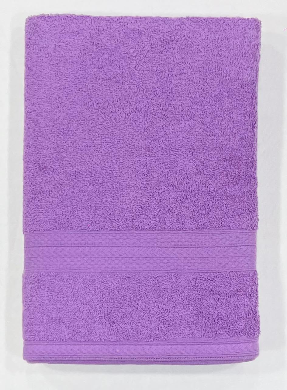 Bombay Dyeing Tulip Small Size Bath Towel 500 Gsm (Purple)