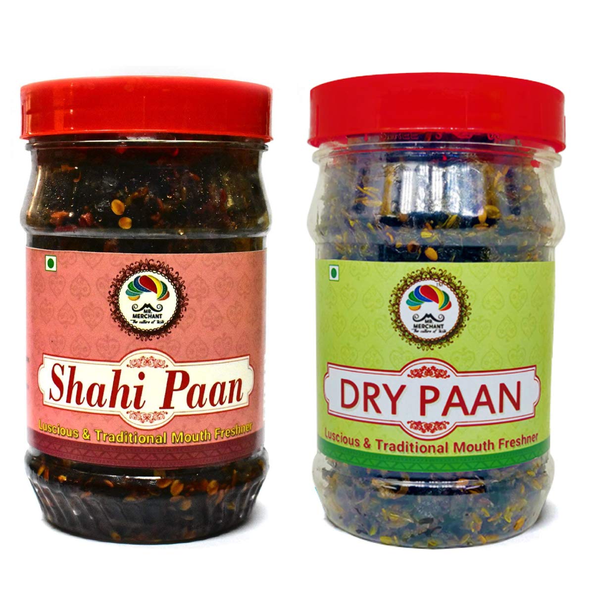 Mr. Merchant Paan Mukhwas Combo (Shahi Paan & Dry Paan) 440gm, (220gm *2)