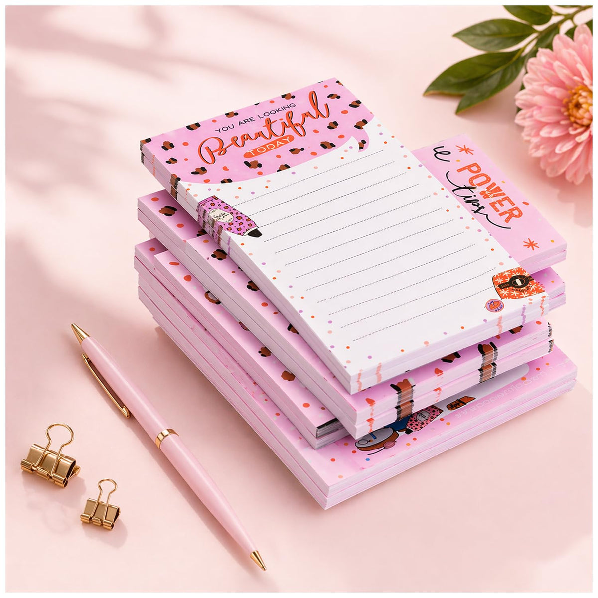 Planner Notepad - 50 Tear-Off Sheets, With Space For Daily Schedule, To Do List, Set Of 10 Pads