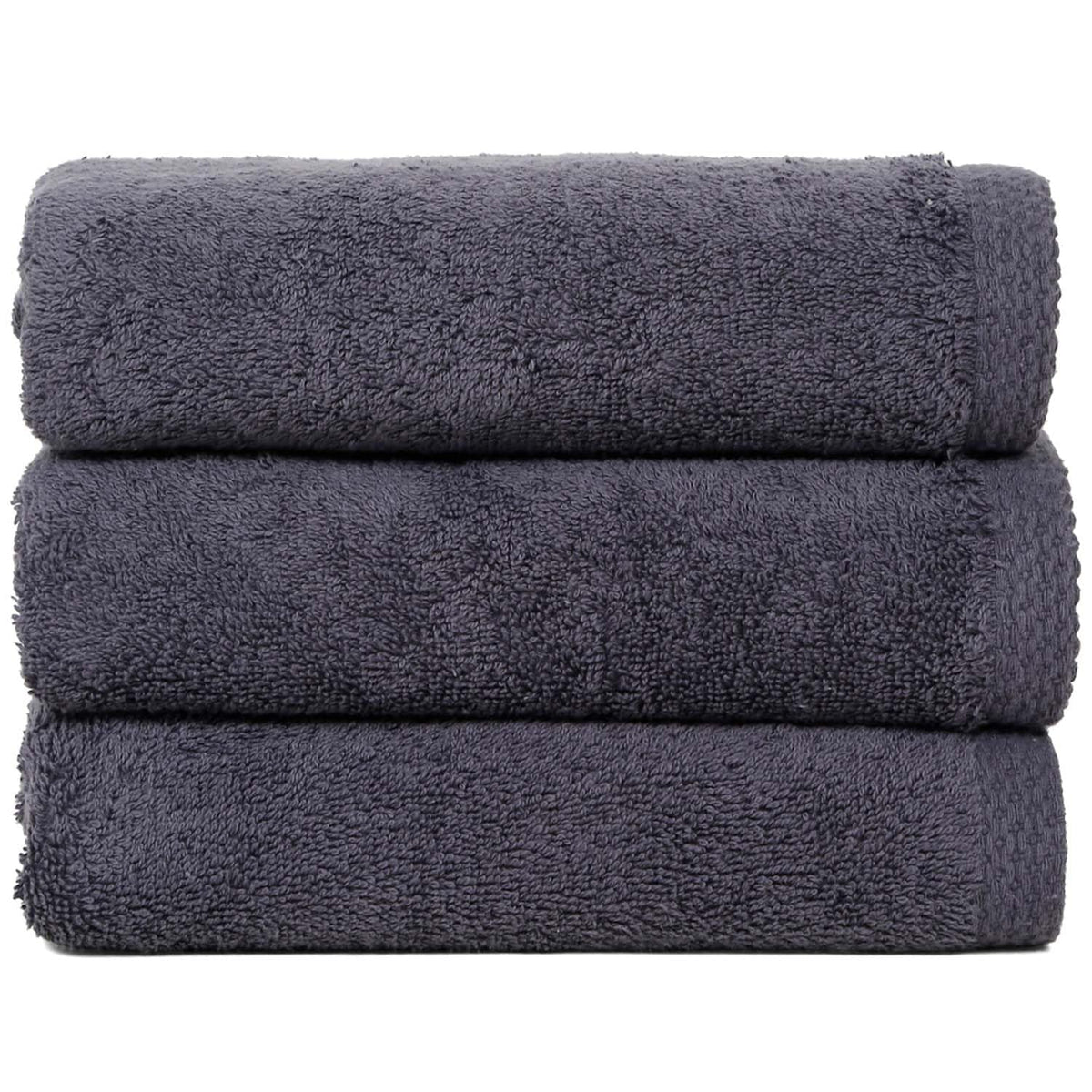 Avni Home 100% Cotton Hand Towel 300 Gsm | Ultra Soft, Absorbent, Quick Dry Towels For Facewash, Gym, Sports, Travel | Quick-Dry Fitness Towels - Pack Of 3 (Tone Grey)