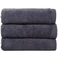 Avni Home 100% Cotton Hand Towel 300 Gsm | Ultra Soft, Absorbent, Quick Dry Towels For Facewash, Gym, Sports, Travel | Quick-Dry Fitness Towels - Pack Of 3 (Tone Grey)