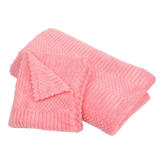 Homecloud Ultra Soft Bath & Face Towel Set 300 Gsm | 3x Softer Than Cotton Towels | Highly Absorbent & Ultra Fast Dry | Set Of 2 (Leopard Pink)