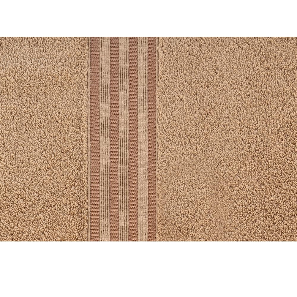 Casa Copenhagen Egyptian Cotton Zero Twist Hand Towel 400 Gsm (Beige) -2 Pcs