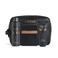 Guess Seductive Homme Noir Men Gift Set EDT 3.4 Fl.oz. + Shower Gel 3.4 Fl.oz.+ Body Spray 5.9 Oz. + Pouch