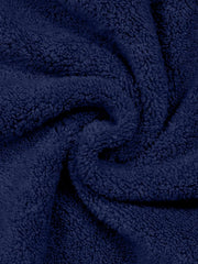 Bombay Dyeing Super Ultrx Zero Twist Plain Dyed Cotton Bath Towel 650 Gsm (Navy)