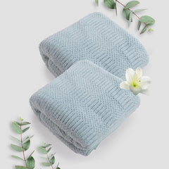 The Better Home Microfiber Bath Towel 900 Gsm | Soft, Lightweight, Absorbent & Quick Drying Bath Towel For Men & Women (Green) - 2 Pcs