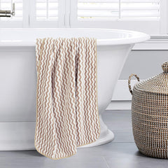 Vxqo Soft Large Size Bath Towel 400 Gsm | Super Absorbent Lightweight & Quick Drying Towel (Brown)