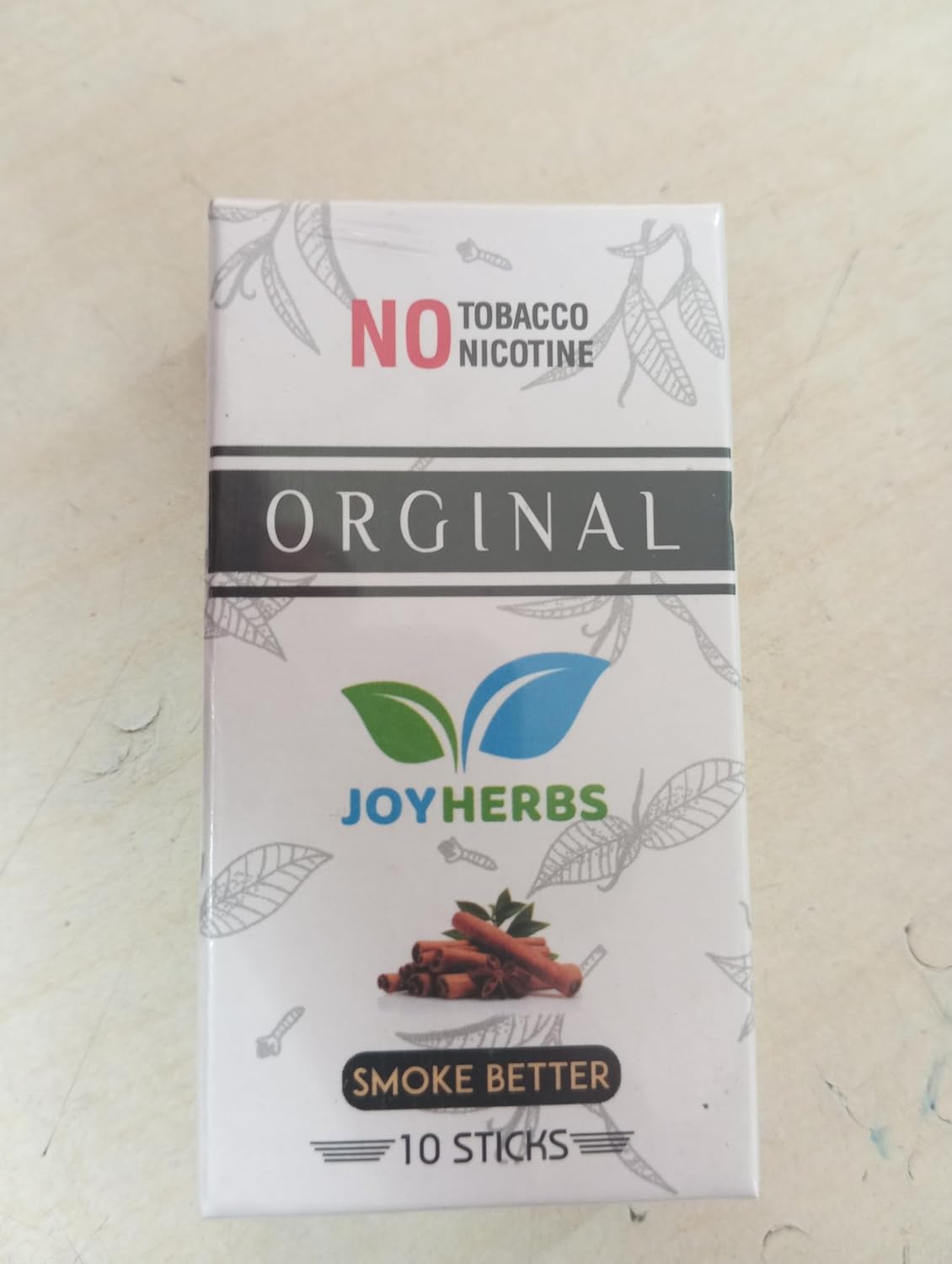 Herbal Cigarettes For Smoking, Original Flavoured King Size Herbal Smoke Sticks Pack Of 20 - Tobacco Free & Nicotine Free