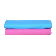 Traditional Thread'S 100% Cotton Large Size Bath Towel 400 Gsm, Set Of 2 | Ultra Soft,Absorbent,Light Weight & Quick Dry Towel