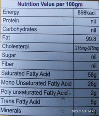 Pure Krishna Desi Ghee By Savaria | Rich Source Of Protein Fiber Healthy Desi Cow Ghee Good For Garnishing | (1 Litr) 33.8 Ounce | Box Pack