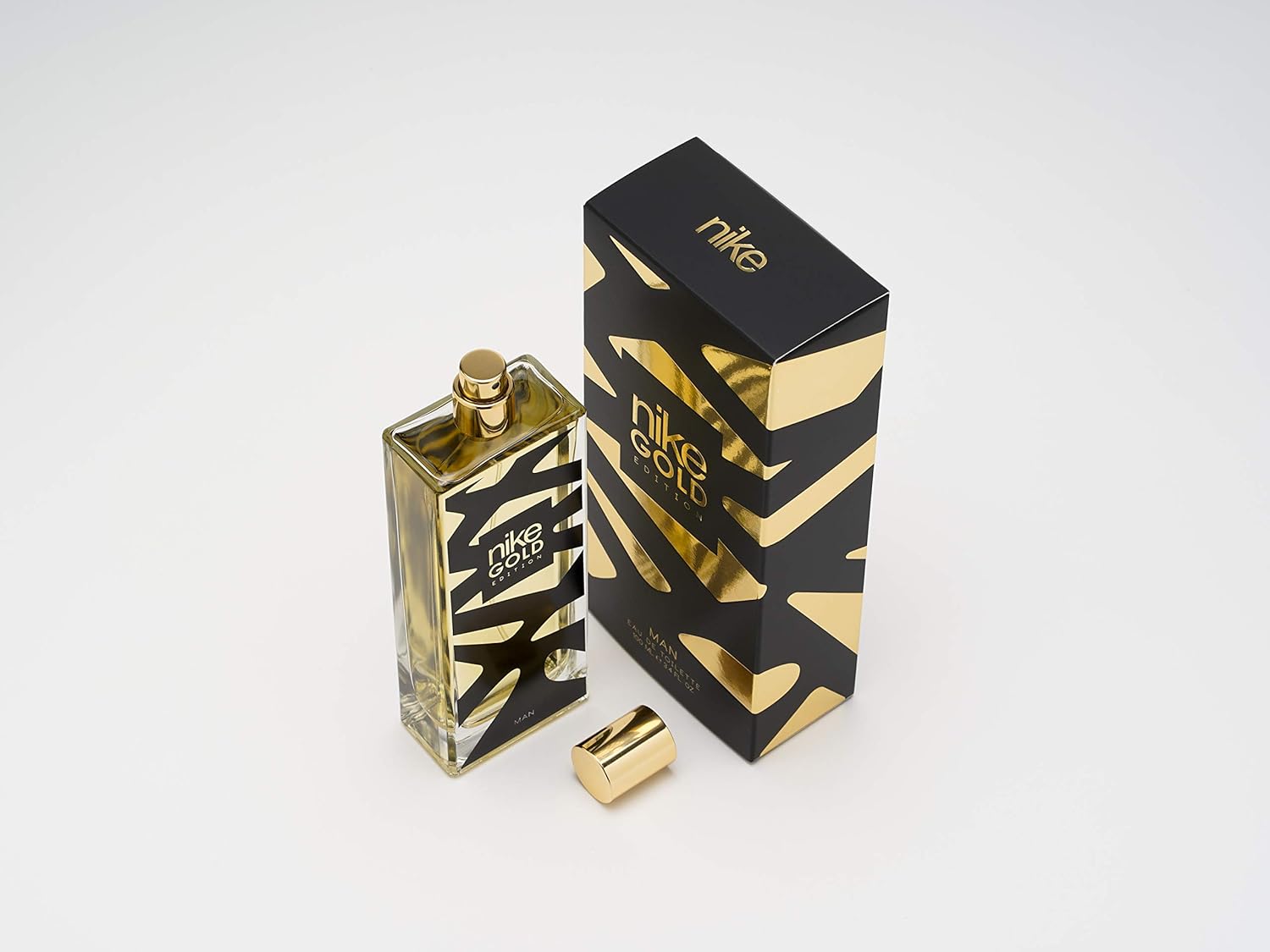 Nike Gold Edition Man Eau De Toillte 100ml 3.4 Fl.oz. | Perfect Birthday Gift For Boyfriend & Partywear Perfume | Long Lasting Fragarance