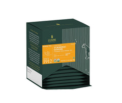 Luxmi Estates Turmeric Timeout Spice Herbal Tea Pack Of 6 - 30gm, 1.05 Ounce, 15 Tea Bags Each | USDA Certified Organic Herbal Tea - Caffeine Free | Made With Turmeric, Ginger, Cardamom, Black Pepper