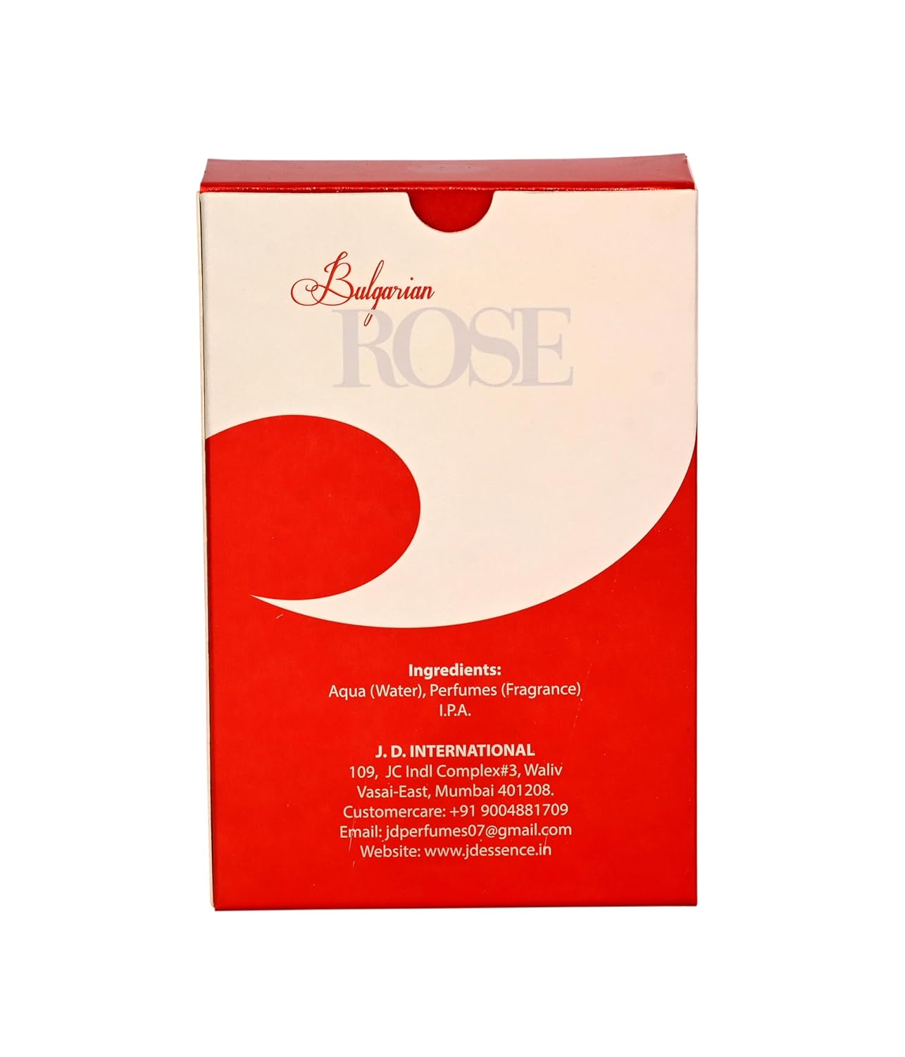 JD International Bulgarian Rose Unisex Apparel Perfume - Pack Of 2 X 30ml, 1.02 Fl.oz. Each | Long - Lasting Fragrance For Unforgettable Elegance And Style