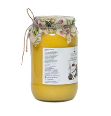 100% Pure A2 Gir Cow Ghee By Soilsome | Delicious & Nutrients Protein Fiber Vedic Bilona Method Healthy Desi Ghee Good For Laddus | (500ml) 16.9 Ounce | Jar Pack