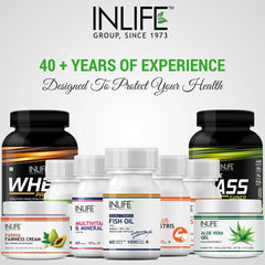 Inlife Arjuna Capsules 500mg, Herbal Extract, Better Absorption & Reduced Additives Than Tablets, Ayurvedic Supplement | 60 Vegetarian Capsules 100gm 0.2lbs Each Pack Of 2