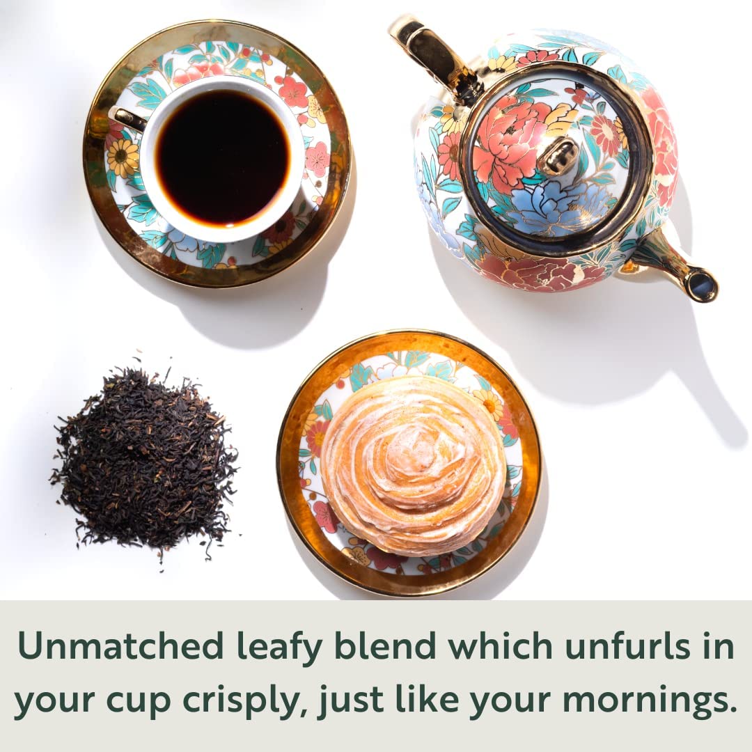 Luxmi Estates Garo Hills + A Tale Of Two Estates English Breakfast Black Tea Pack Of 2 - 50gm, 1.7 Ounce, 25 Tea Bags Each | USDA Organic Certified Tea - High Caffeine Black Tea