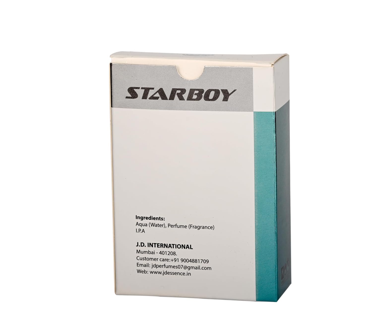 JD International Star Boy White Apparel Unisex Perfume With Long Lasting Fragrance - 30ml, 1.02 Fl.oz | Perfume For Men & Women