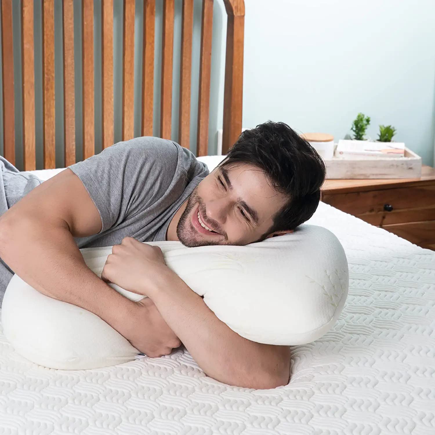 Cooling Gel Memory Foam Pillow, For Neck & Back Support, White, King Size - 24 L X 16 W X 5 H Inches | Orthopedic Pillow, Sleeping Bed Pillow, Pain Relief Hypoallergenic, Washable