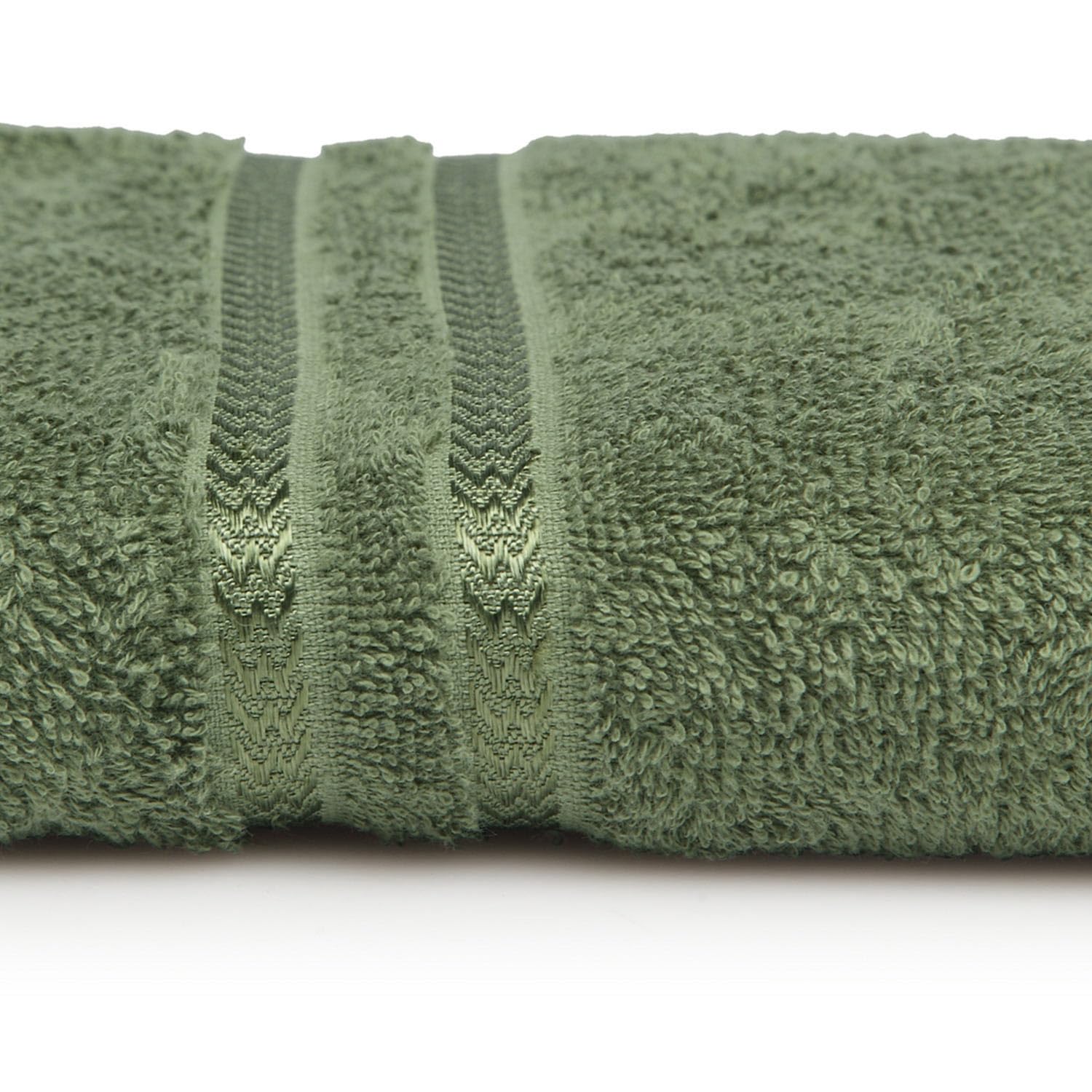 Welspun 100% Cotton Quik Dry Bath Towel 380 Gsm | High Absorbency Super Soft, Fast Drying Bath Towels | Large Size Bath Towel For Men & Women (Light Green)