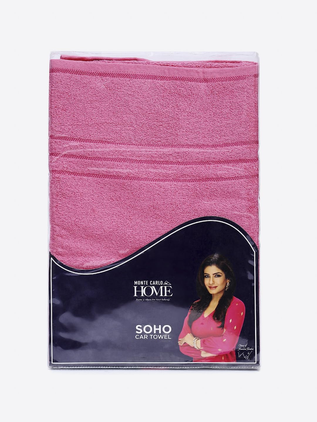 Monte Carlo Bath Towel 400 Gsm (Pink)