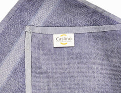 Caslino Small Cotton Face Towels 1200 Gsm | Soft & Absorbent Towel For Women & Men - Steel Grey (Pack Of 12)